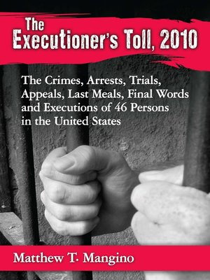 cover image of The Executioner's Toll, 2010